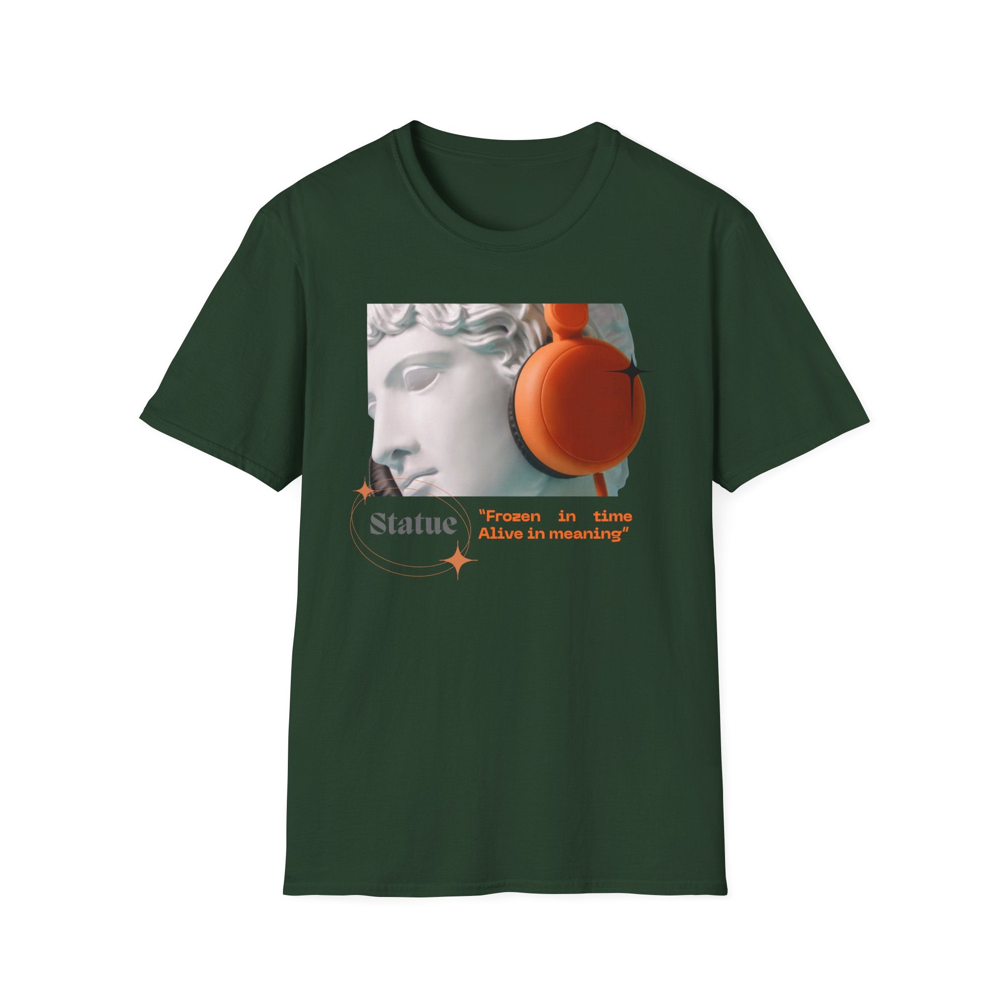 Statue Frozen in Time Alive In Meaning T-shirt