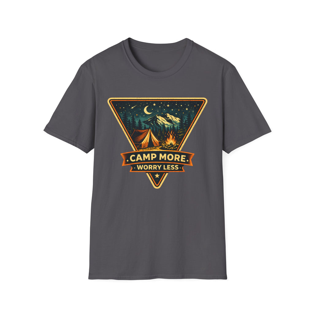 Camp More Worry Less T-shirt