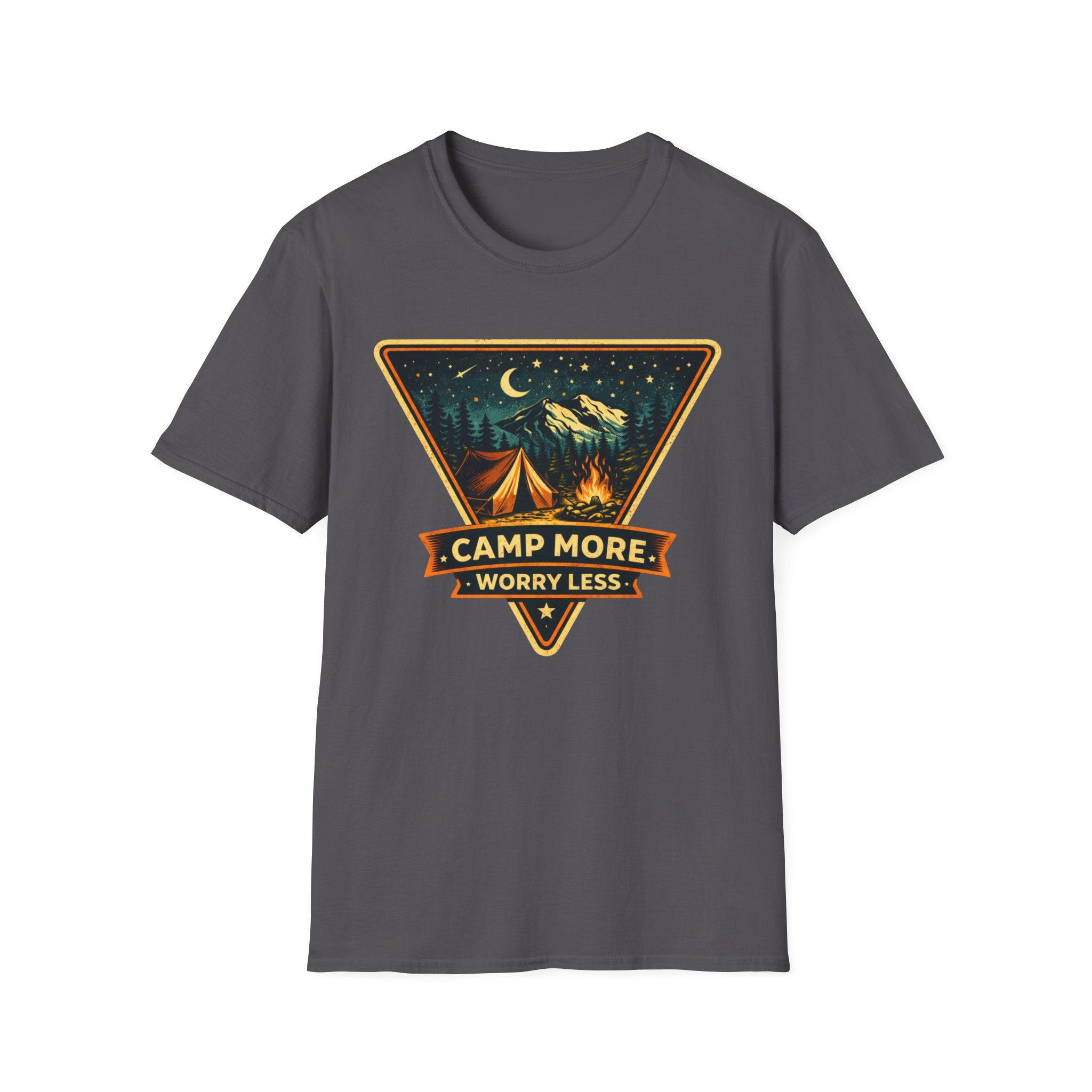 Camp More Worry Less T-shirt