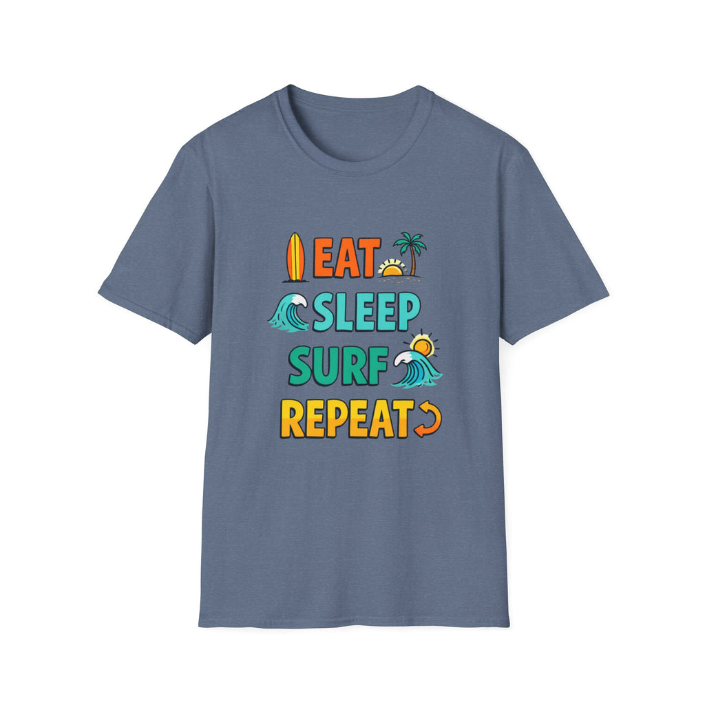Eat Sleep Surf Repeat T-shirt