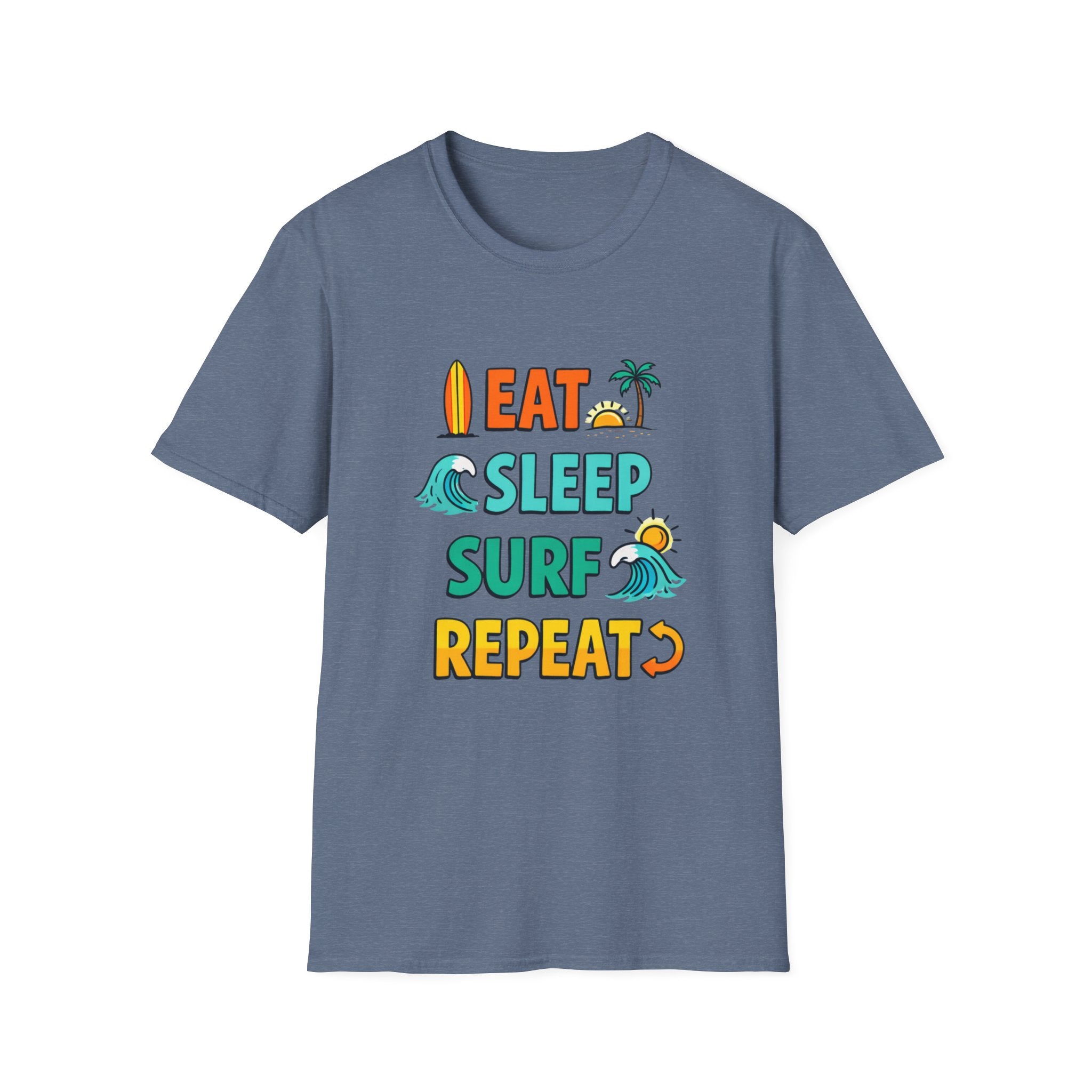 Eat Sleep Surf Repeat T-shirt