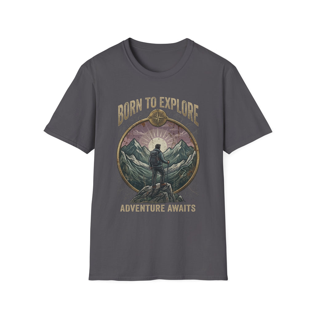 Born to Explore Adventure Awaits T-shirt