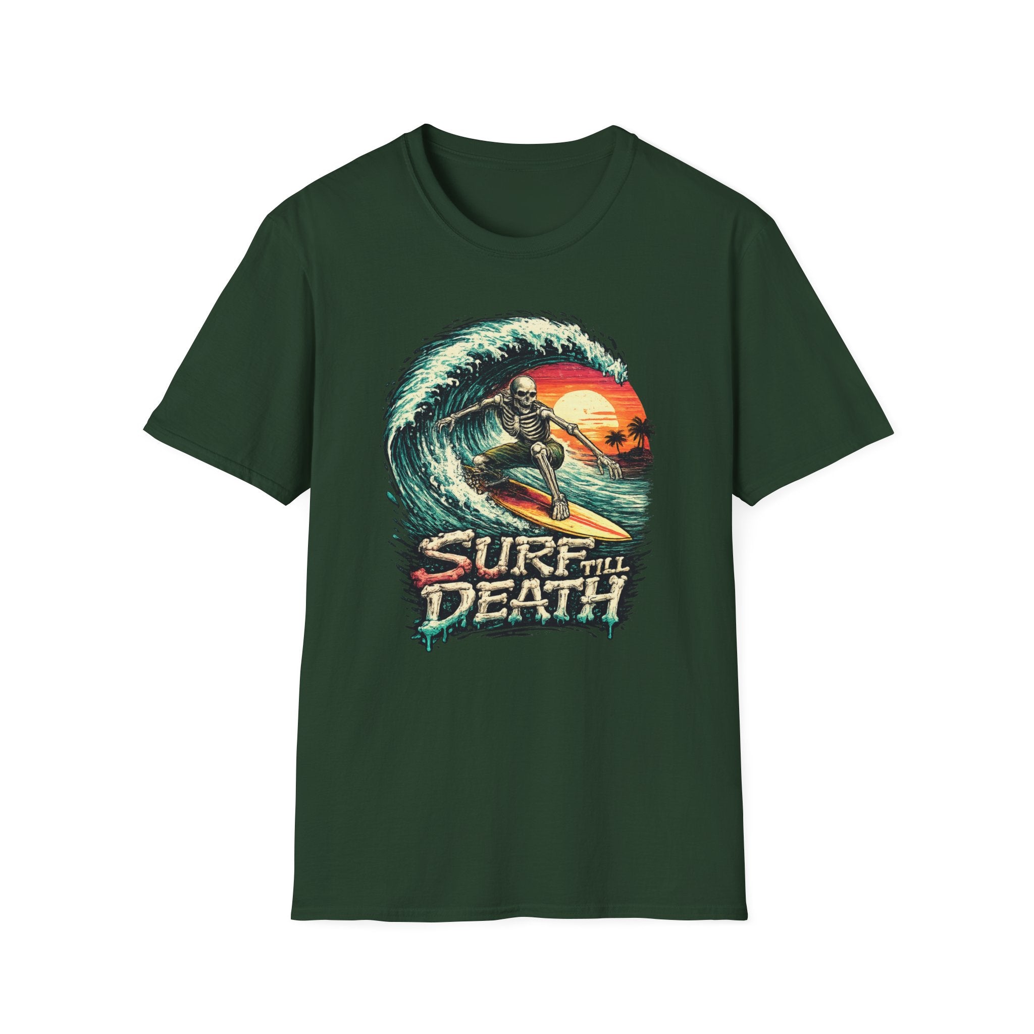 Surf Till Death  T-shirt