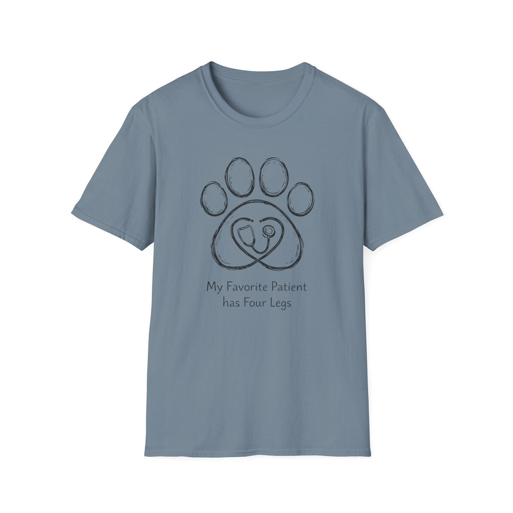 My Favorite Patient Has Four Legs T-shirt