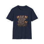 Eat Sleep Race Repeat T-shirt