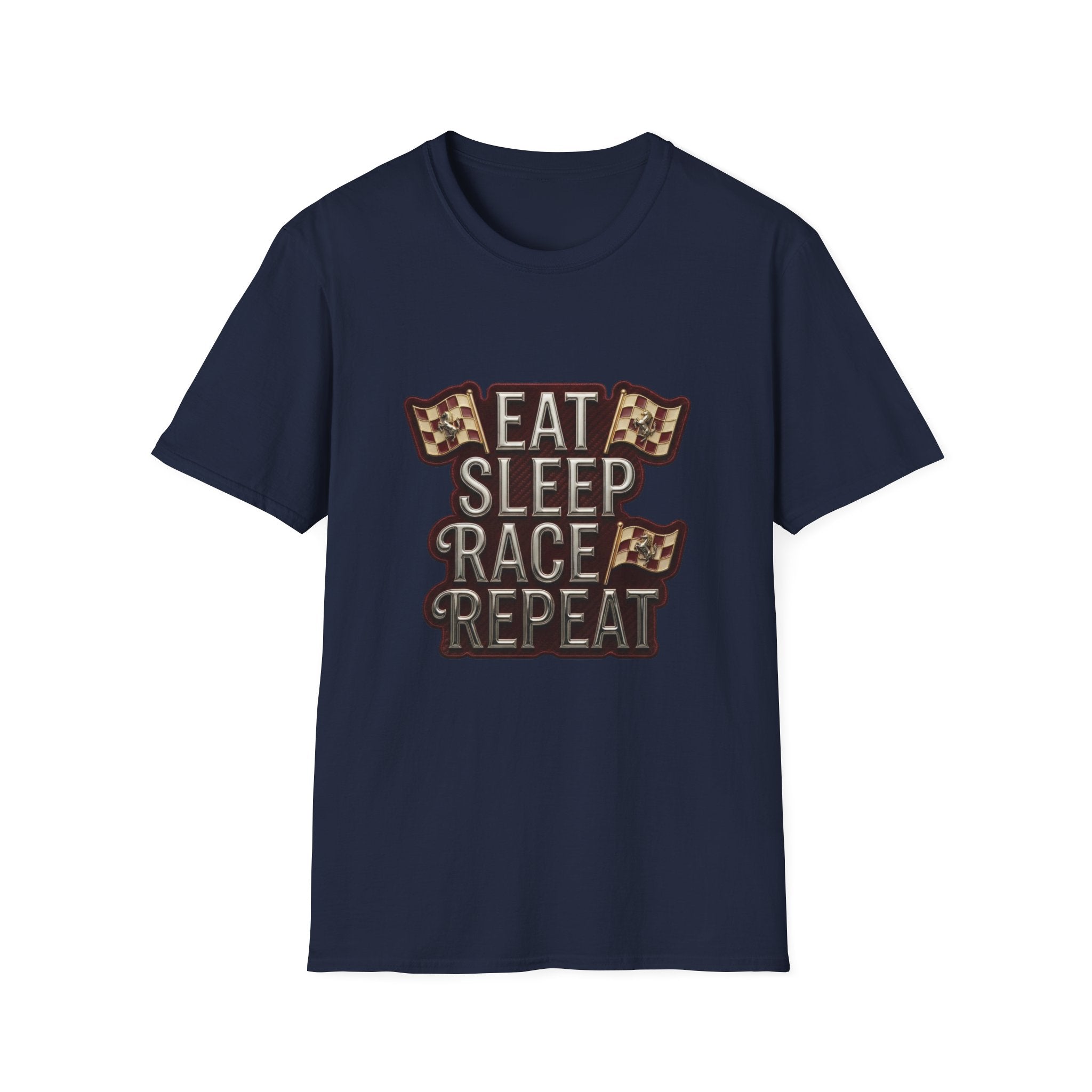 Eat Sleep Race Repeat T-shirt