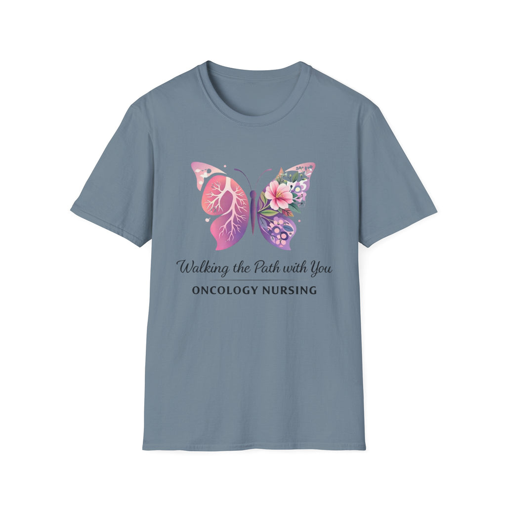 Walking The Path With You Oncology Nursing  T-shirt
