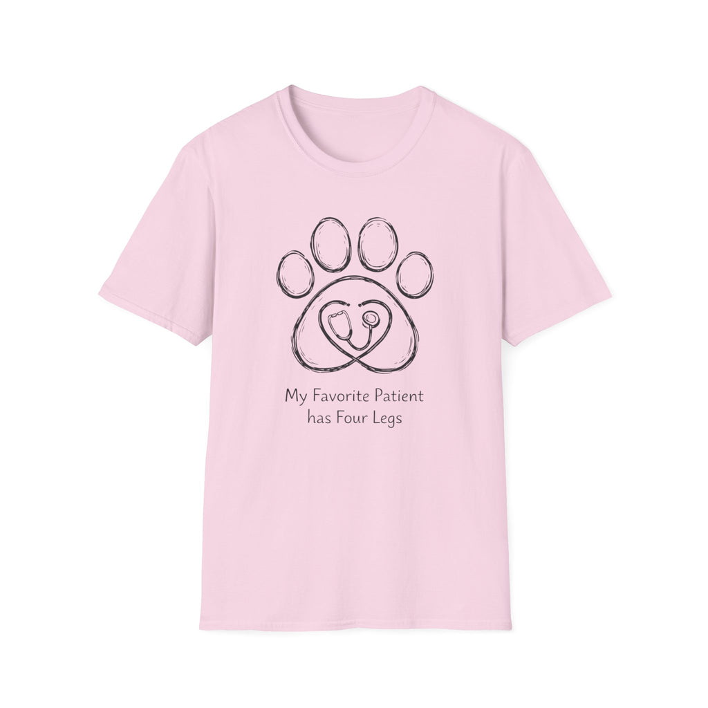 My Favorite Patient Has Four Legs T-shirt