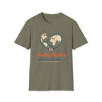 Healing My Way Around The World T-shirt