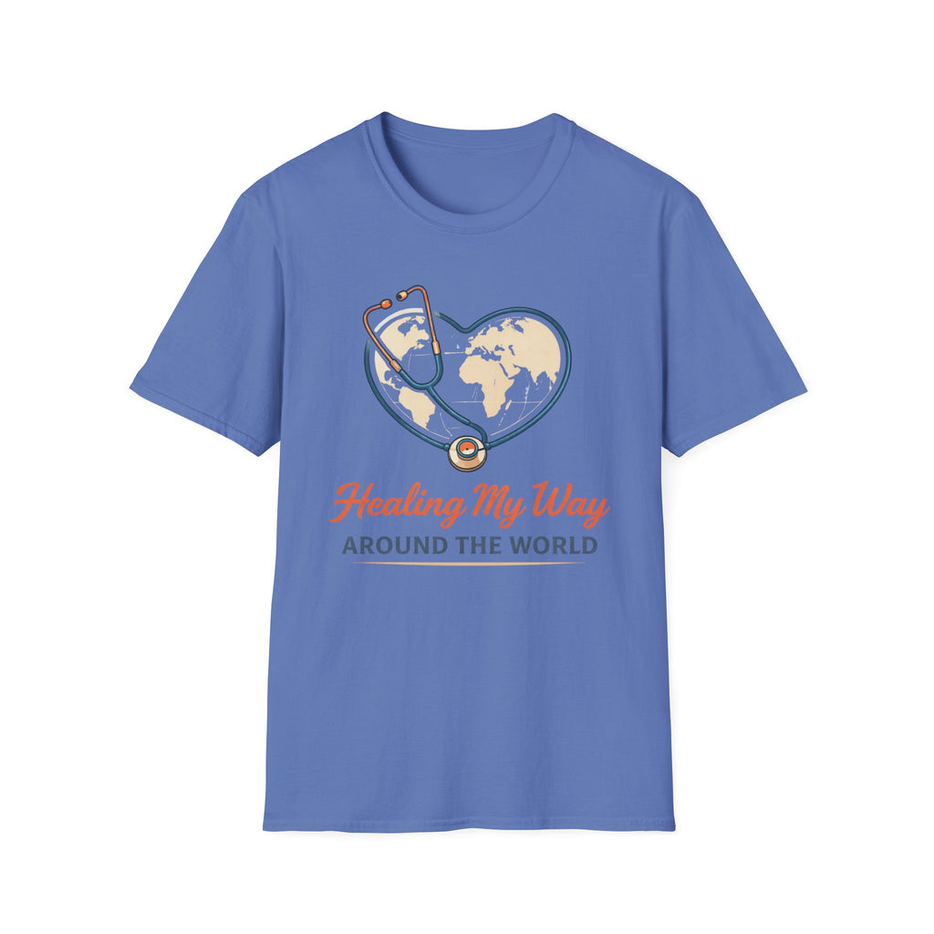 Healing My Way Around The World T-shirt