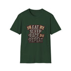 Eat Sleep Race Repeat T-shirt