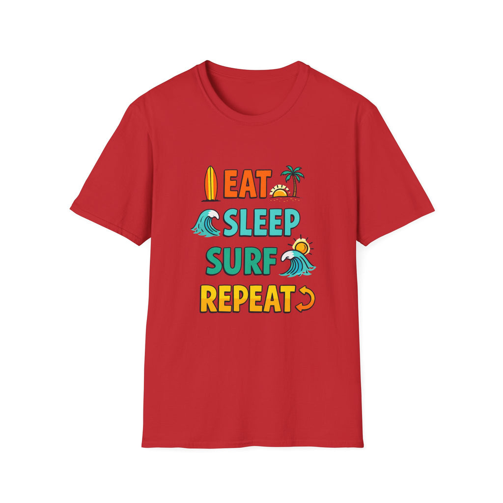 Eat Sleep Surf Repeat T-shirt