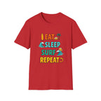 Eat Sleep Surf Repeat T-shirt