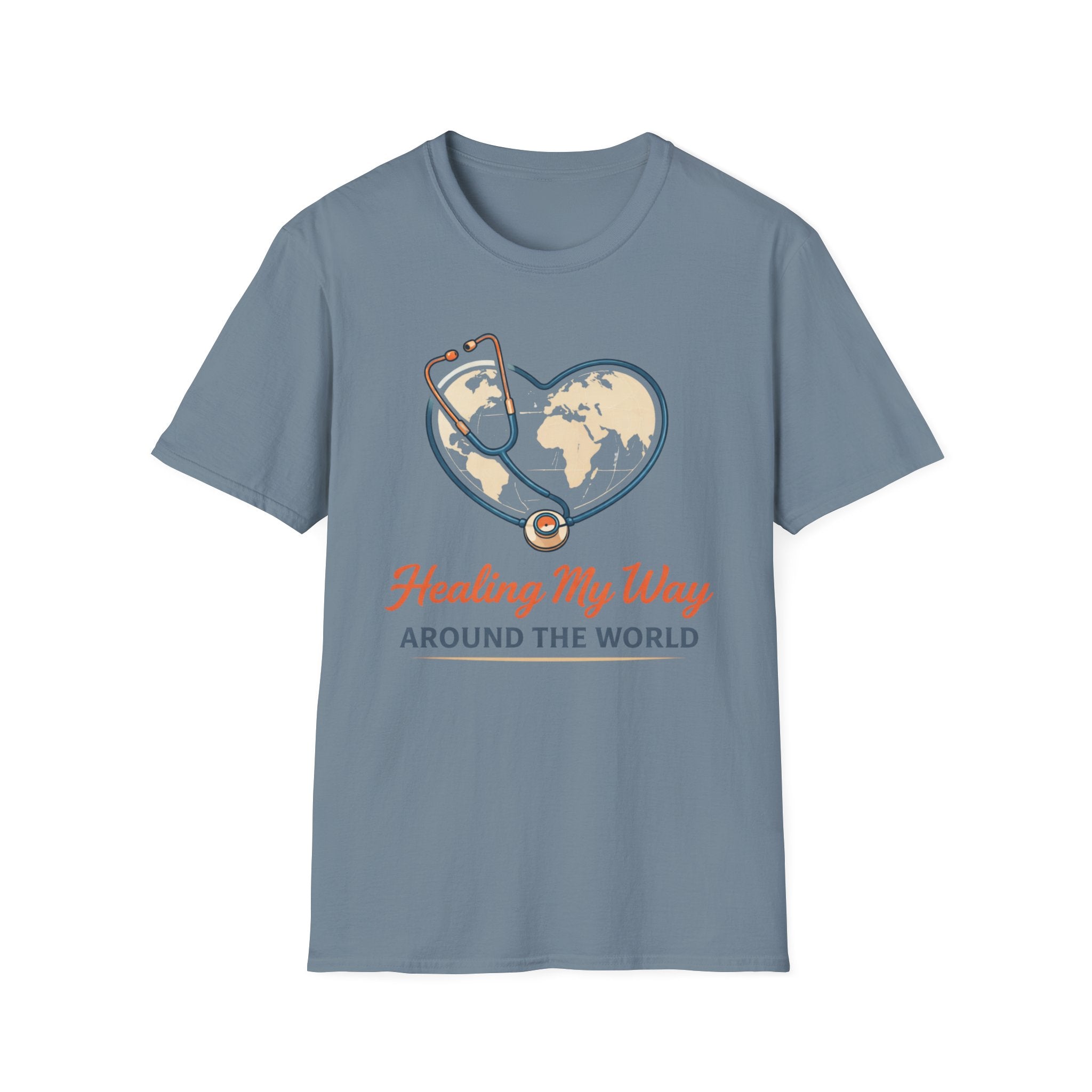Healing My Way Around The World T-shirt