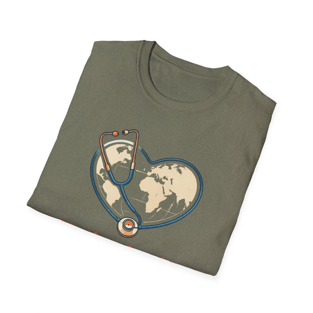 Healing My Way Around The World T-shirt