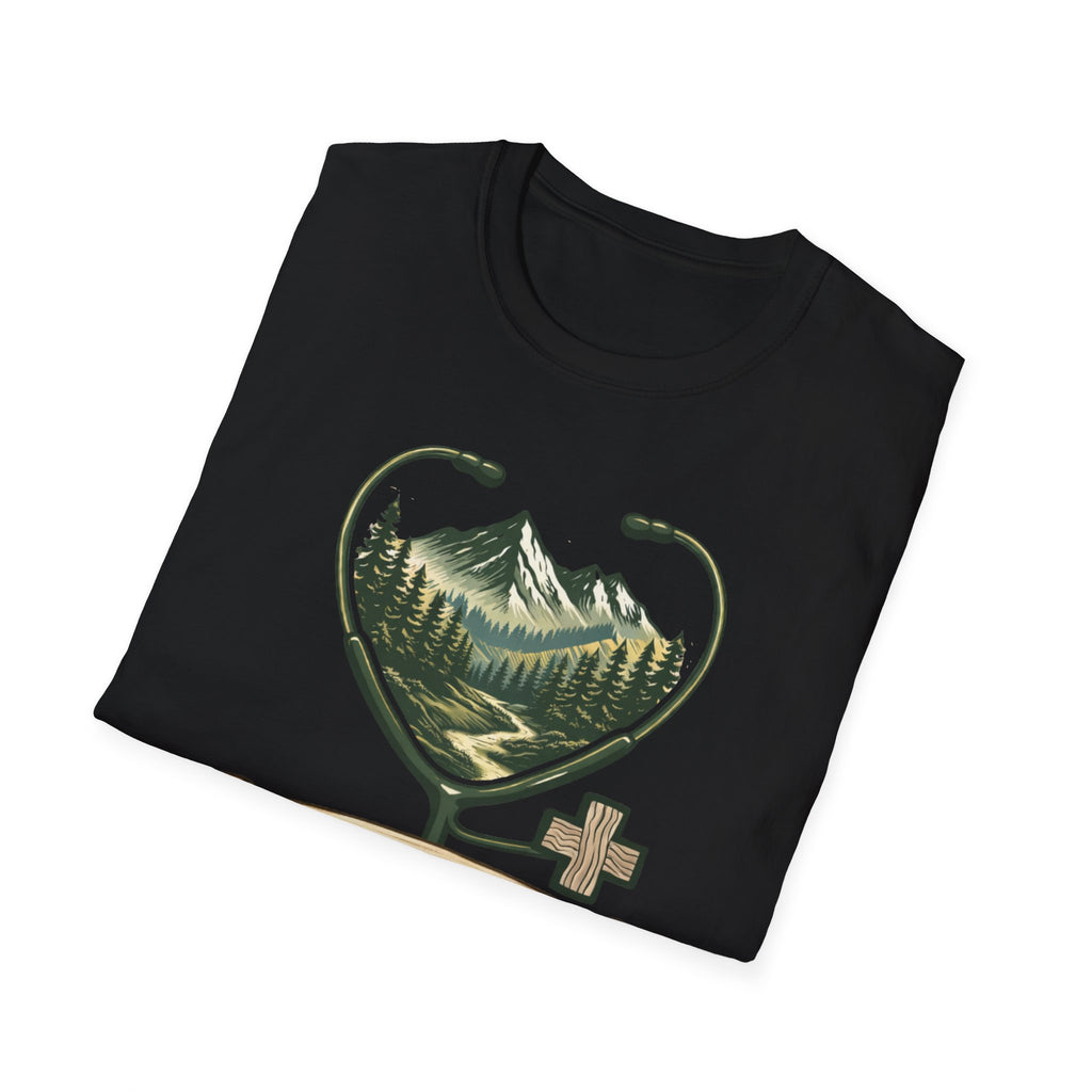 Miles From the Hospital Minutes From Heart T-shirt