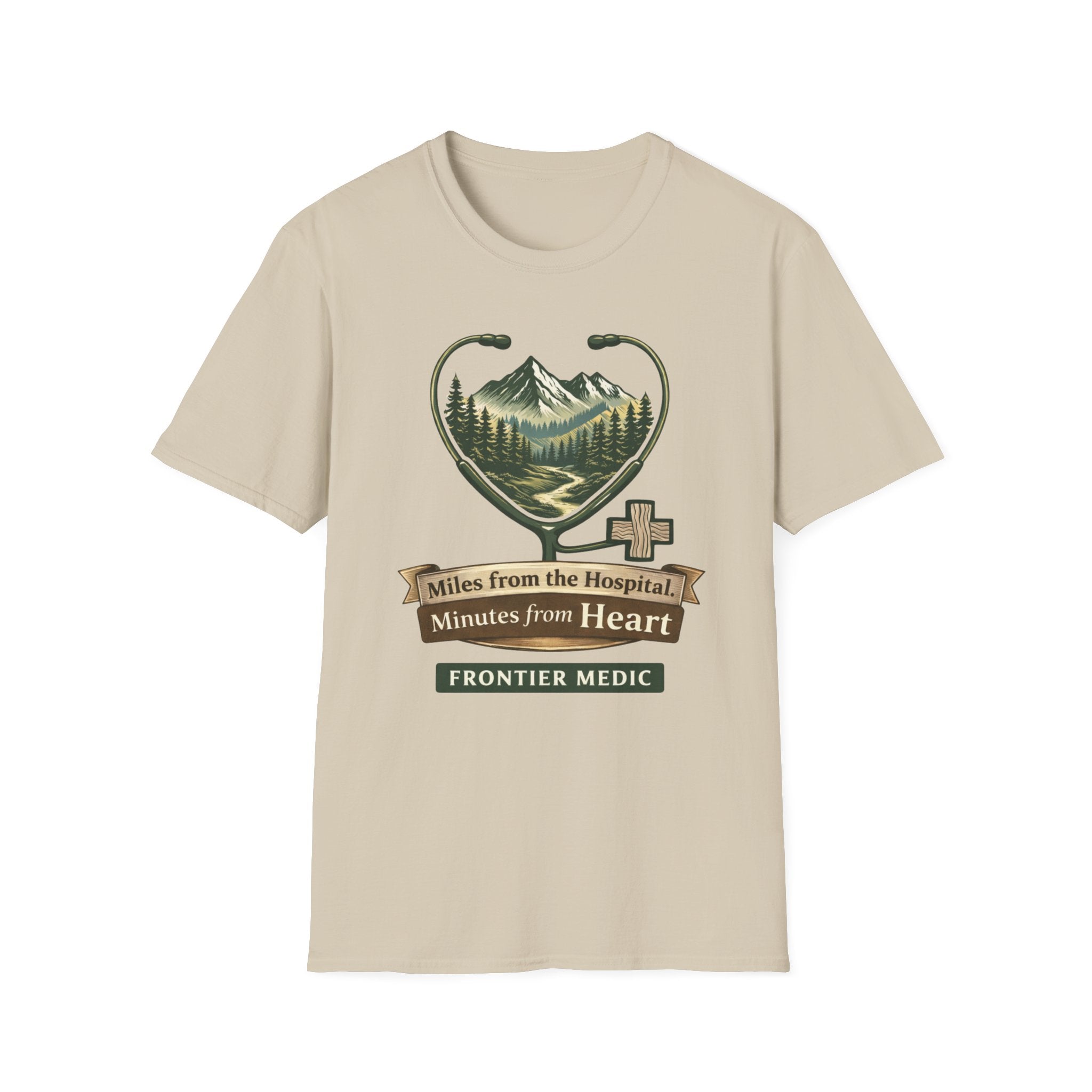 Miles From the Hospital Minutes From Heart T-shirt