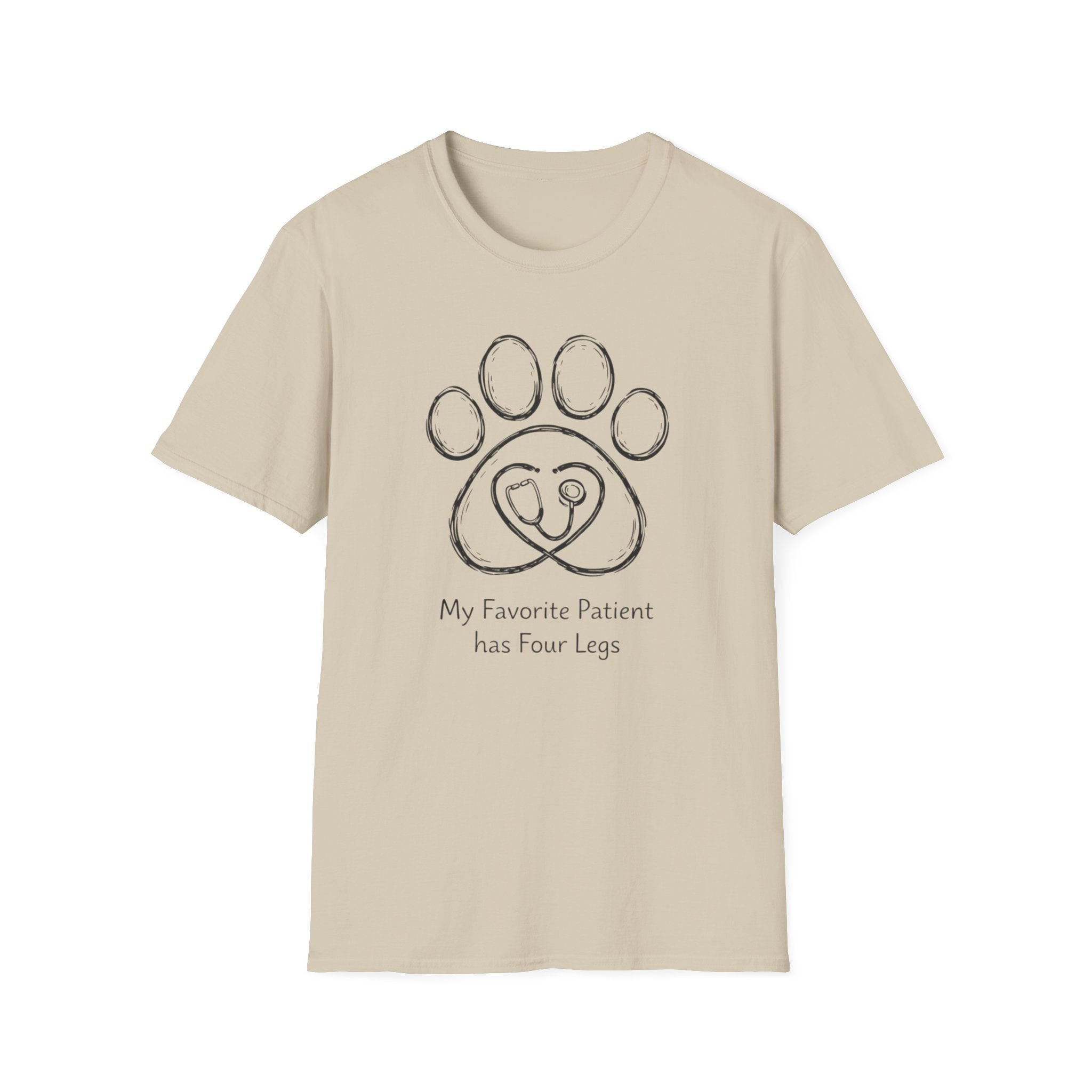My Favorite Patient Has Four Legs T-shirt