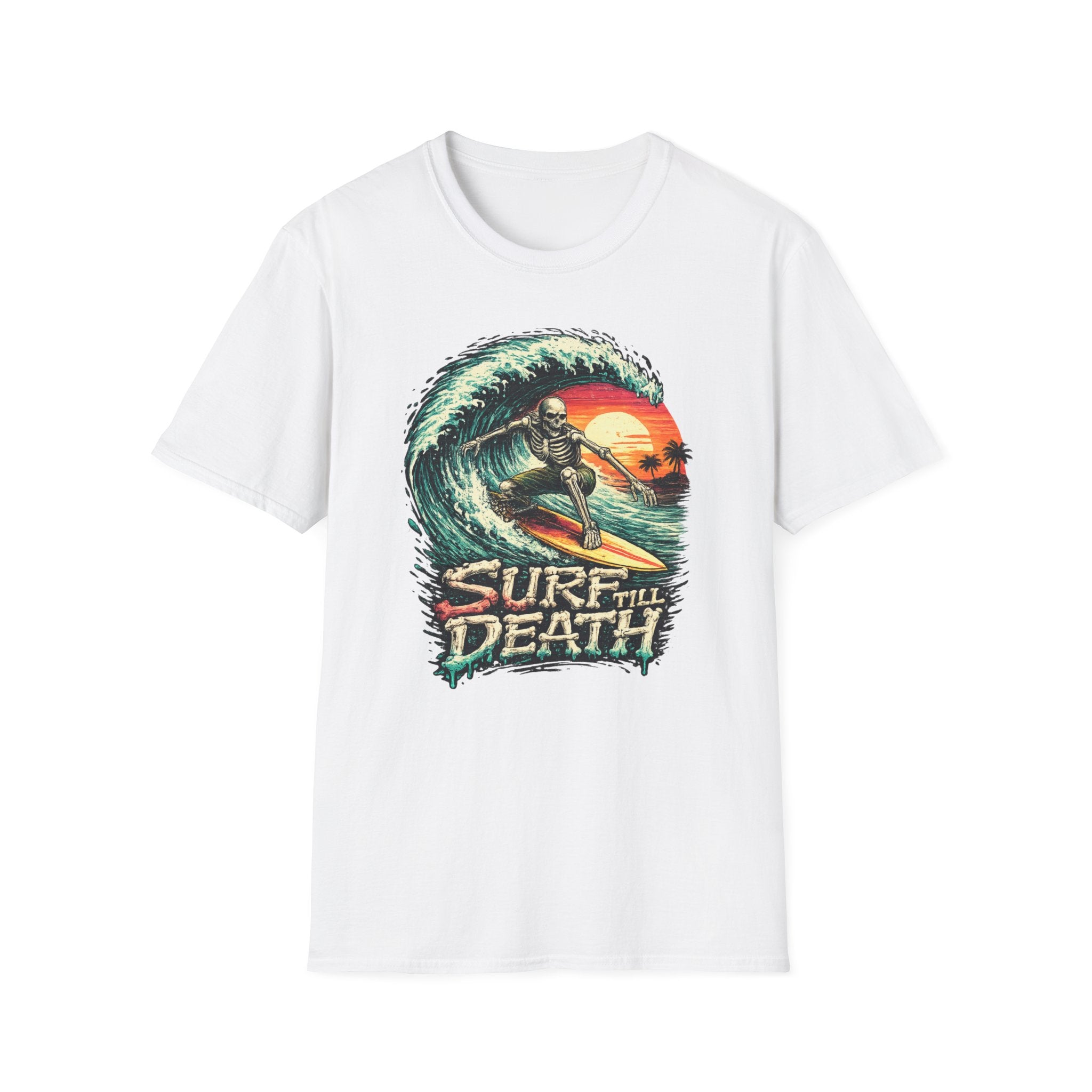 Surf Till Death  T-shirt