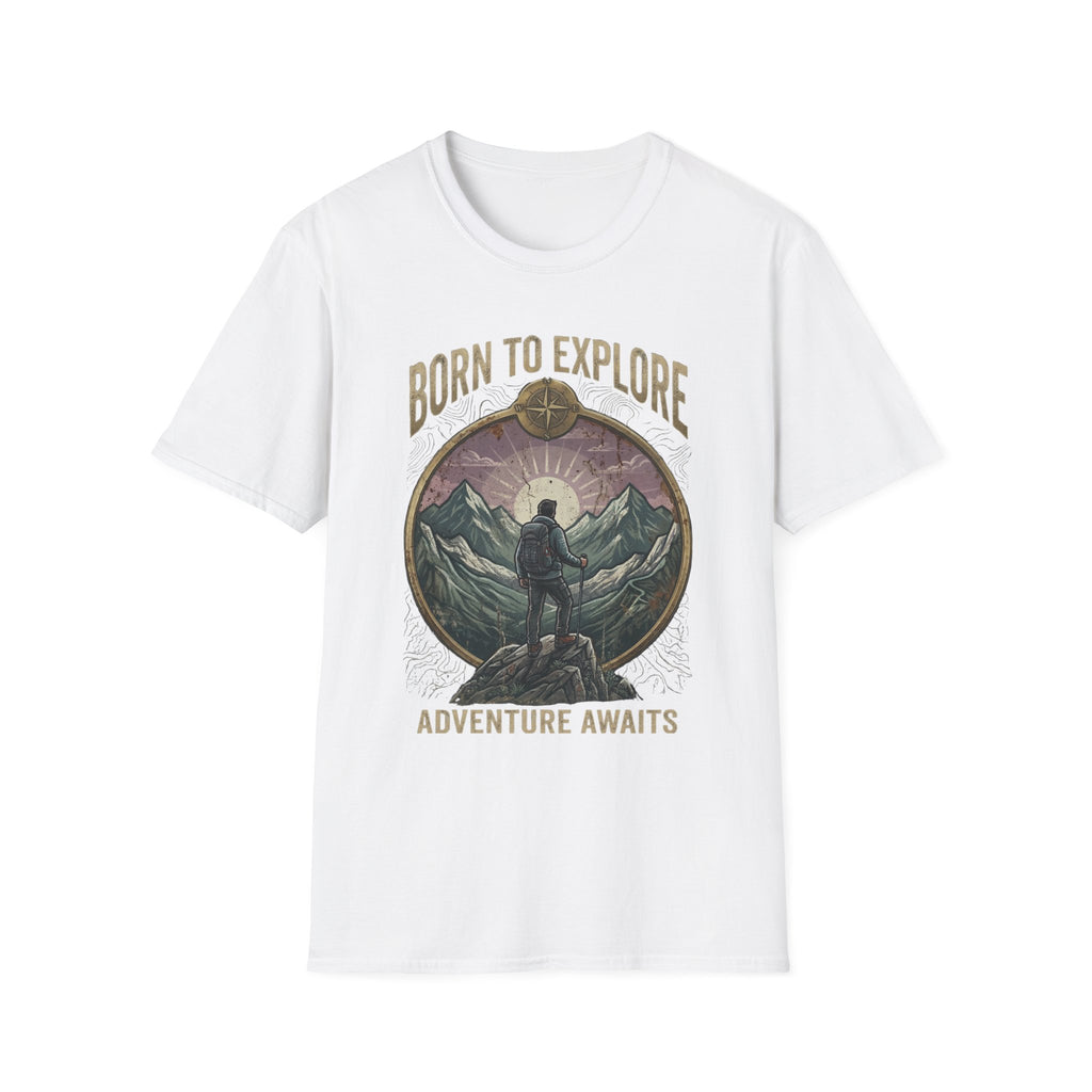 Born to Explore Adventure Awaits T-shirt