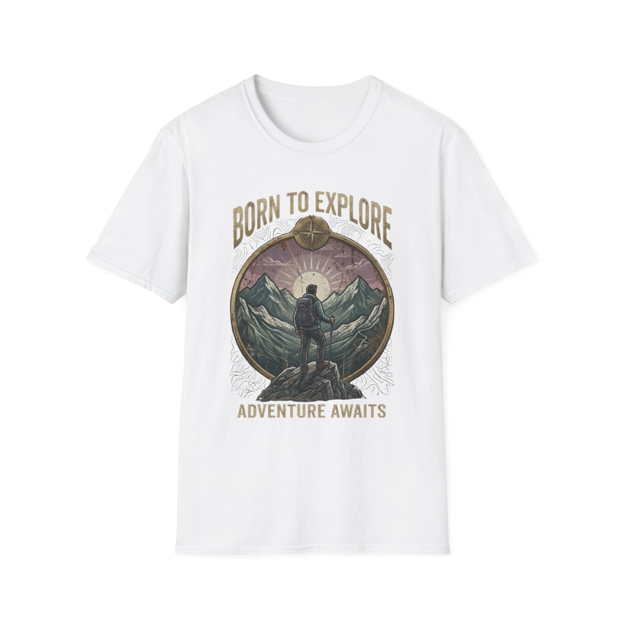 Born to Explore Adventure Awaits T-shirt