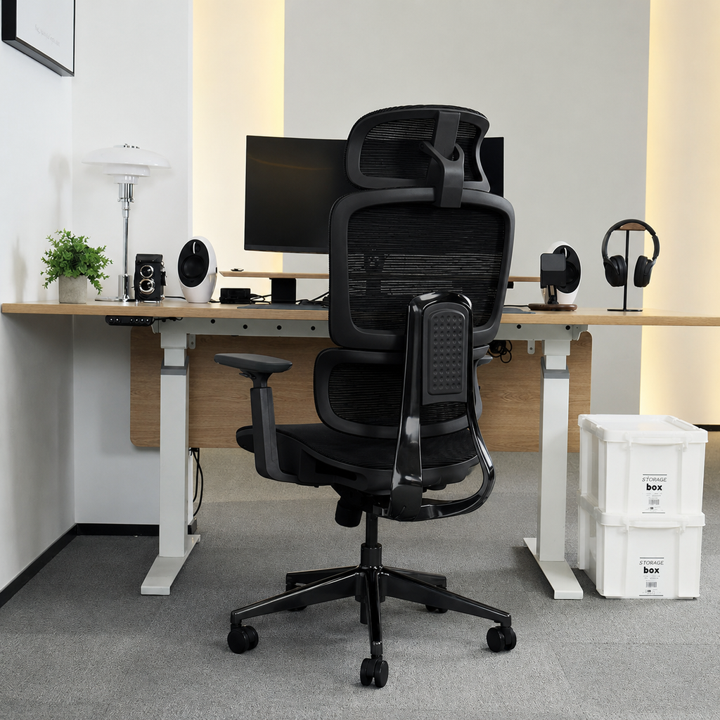 💺 Vaseat Executive Director™ | Silla Ergonómica Ejecutiva con Reposapiés y Soporte Lumbar Inteligente
